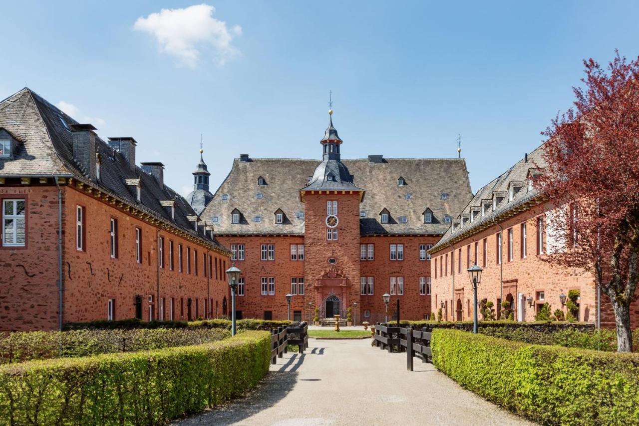 Ferienwohnung Saalstube - Schloss Adolphsburg كيرتشهانديم المظهر الخارجي الصورة